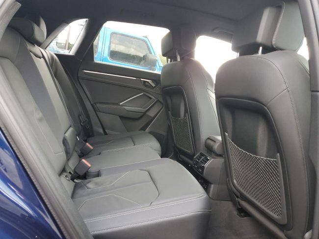 Salvage 2025 Audi Q3 Premium S Line 45 in Blue