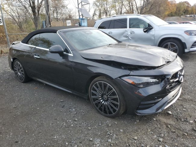 Salvage 2024 Mercedes-benz Cle 450 4matic in Серый