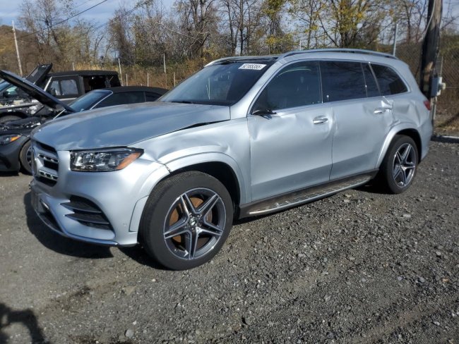 Salvage 2023 Mercedes-benz Gls 450 4matic in Серый