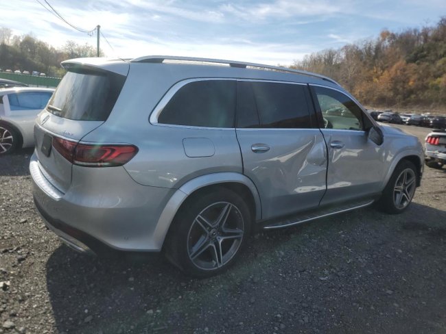 Salvage 2023 Mercedes-benz Gls 450 4matic in Серый