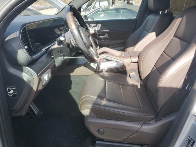 Salvage 2023 Mercedes-benz Gls 450 4matic in Серый