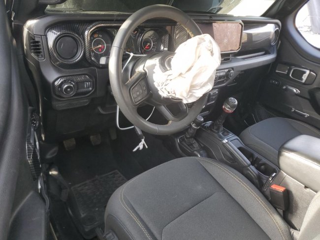 Salvage 2024 Jeep Wrangler Sport in Серый