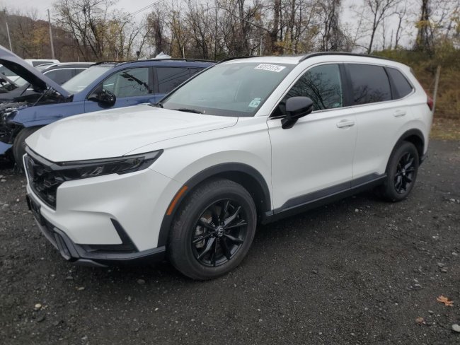 Salvage 2023 Honda Cr-v Sport in White