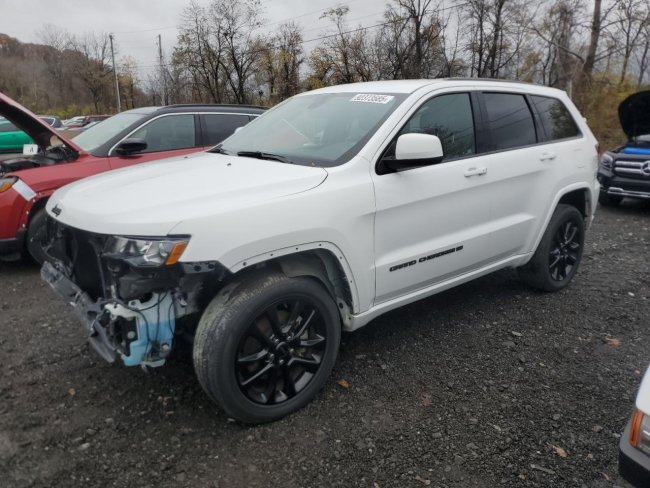 Salvage 2022 Jeep Grand Cherokee  in White