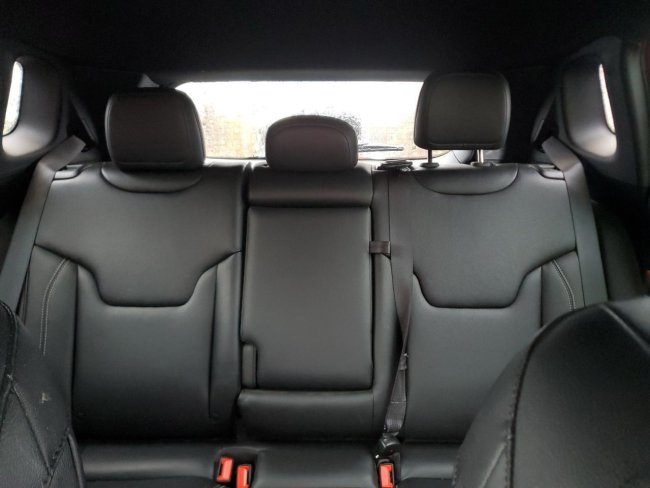 Salvage 2025 Jeep Compass Limited in Burgundy