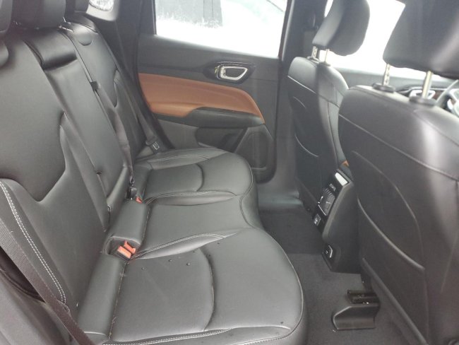 Salvage 2025 Jeep Compass Limited in Burgundy