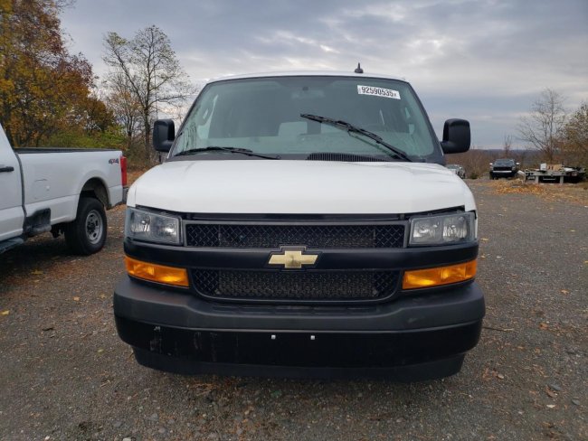Salvage 2024 Chevrolet Express  in White