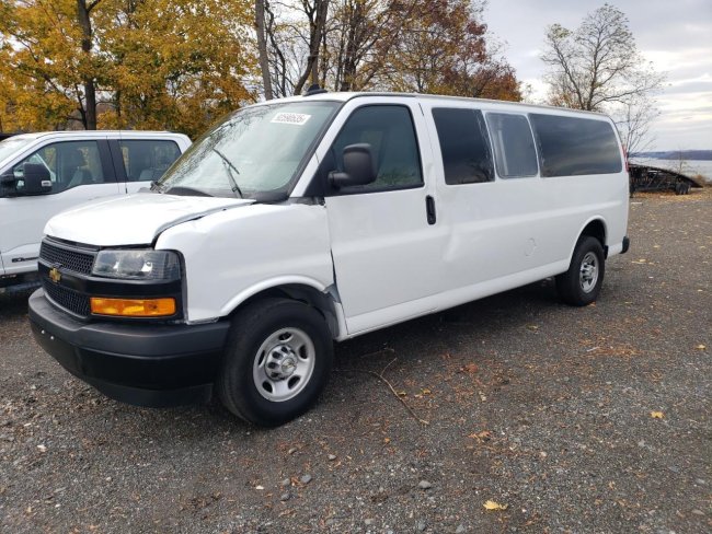 Salvage 2024 Chevrolet Express  in White