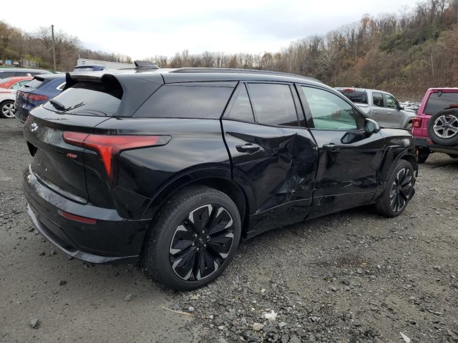 Salvage 2024 Chevrolet Blazer Rs in Black