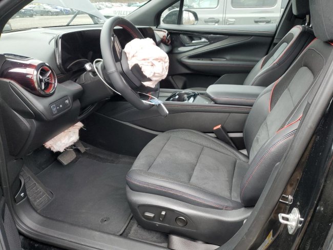 Salvage 2024 Chevrolet Blazer Rs in Black