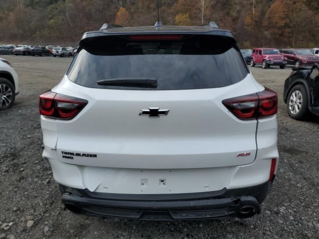 Salvage 2026 Chevrolet Trailblazer Rs in White