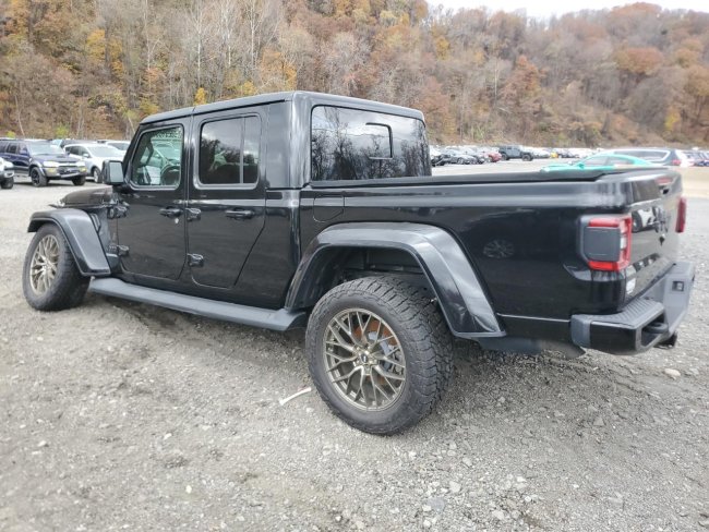 Salvage 2021 Jeep Gladiator Overland in Black