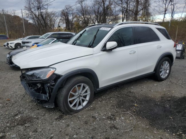Salvage 2024 Mercedes-benz Gle 350 4matic in White