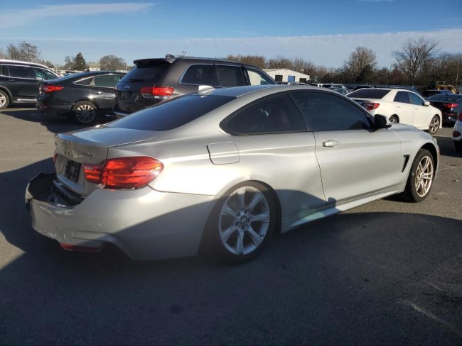 Salvage 2014 Bmw 428 Xi in Silver