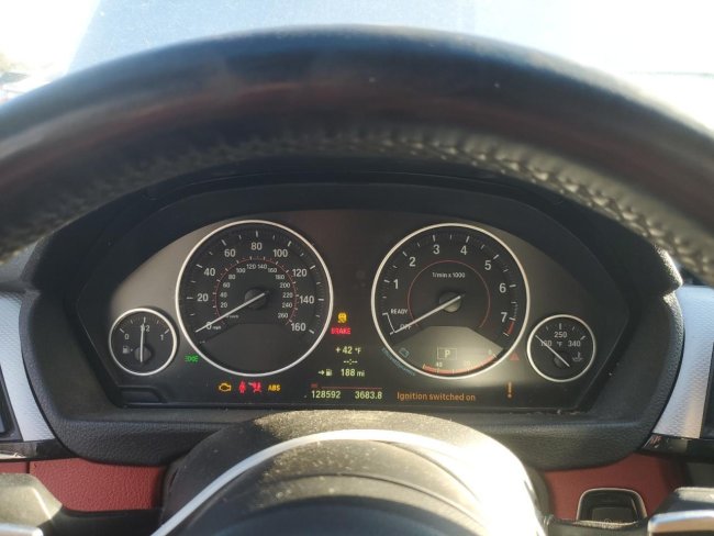 Salvage 2014 Bmw 428 Xi in Silver