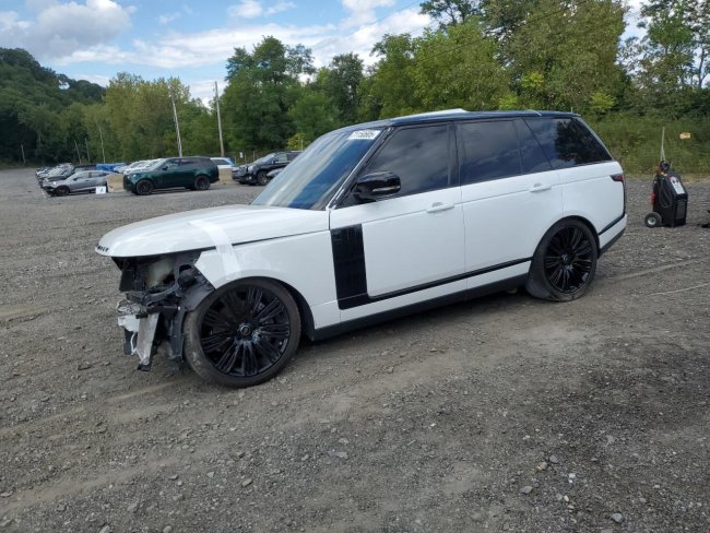 Salvage 2019 Land Rover Range Rover Hse in White