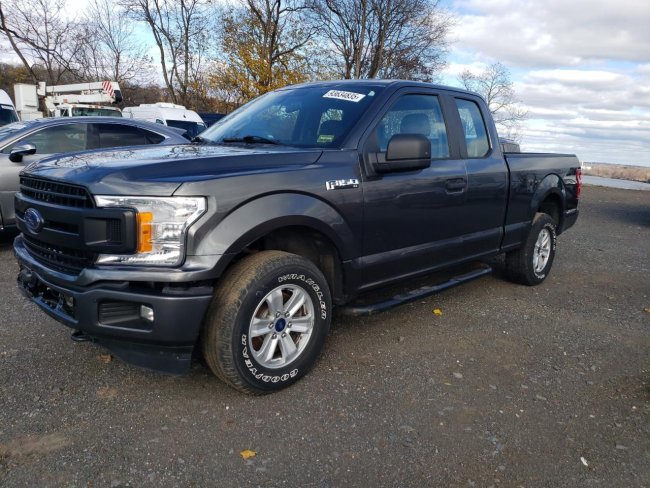 Salvage 2019 Ford F150  in Gray