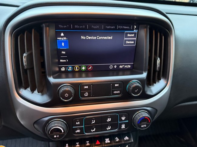 Salvage 2021 Chevrolet Colorado Zr2 in Black