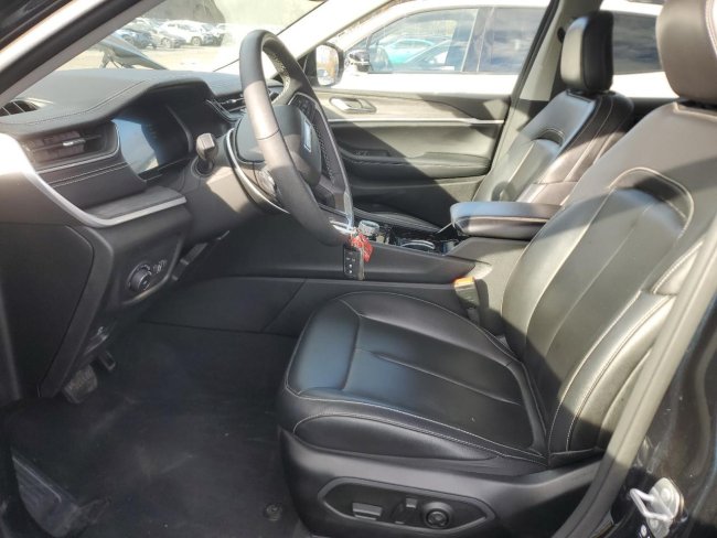 Salvage 2023 Jeep Grand Cherokee L Limited in Black