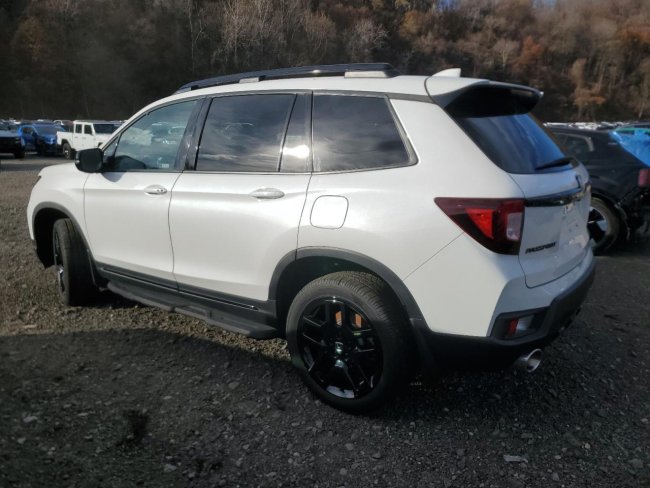 Salvage 2024 Honda Passport Black Edition in White