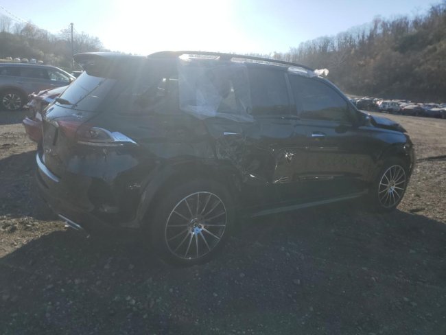 Salvage 2021 Mercedes-benz Gle 350 4matic in Black