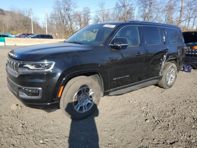 Salvage 2024 Jeep Wagoneer Series I in Black