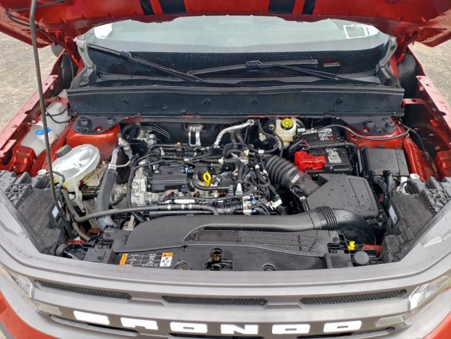 Salvage 2024 Ford Bronco Sport Big Bend in Burgundy