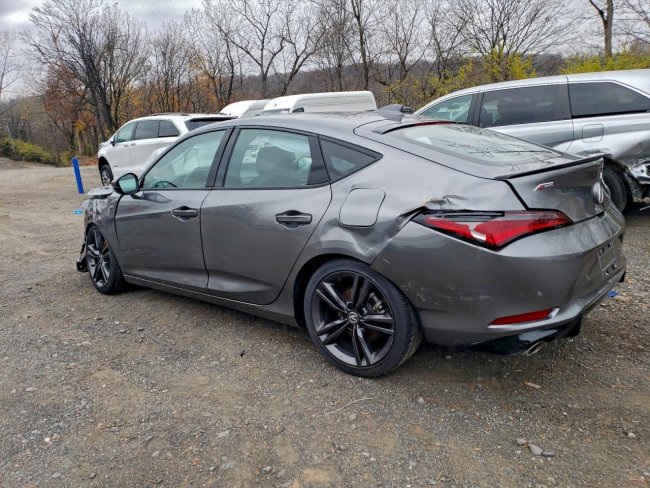 Salvage 2024 Acura Integra A-spec Tech in Gray