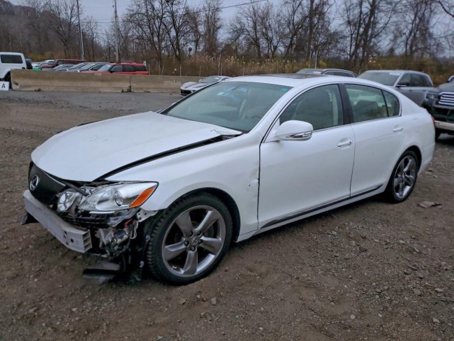 Salvage 2009 Lexus Gs 350  in White