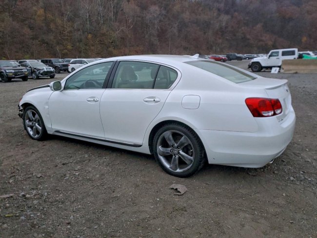 Salvage 2009 Lexus Gs 350  in White