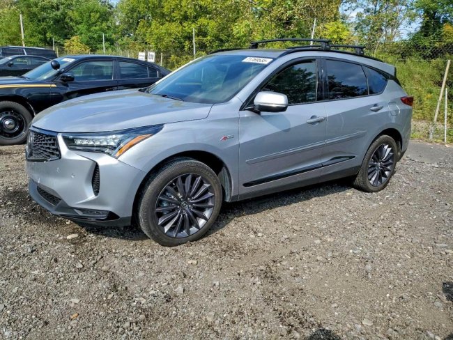 Salvage 2022 Acura Rdx A-spec Advance in Gray