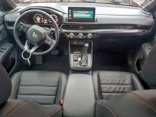 Salvage 2025 Honda Cr-v Sport-l in Burgundy