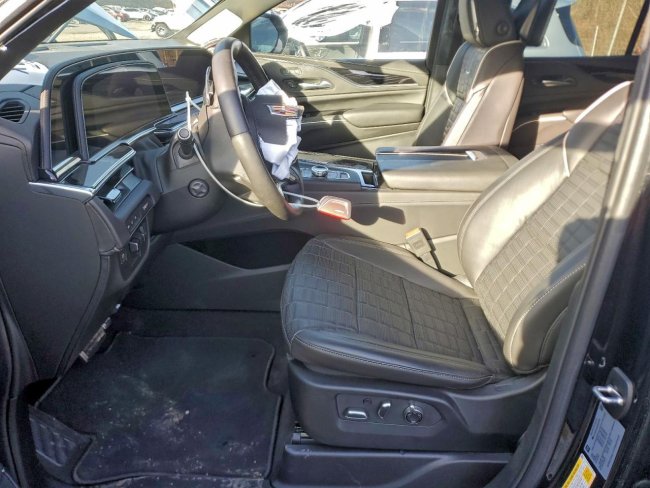 Salvage 2024 Cadillac Escalade V in Black