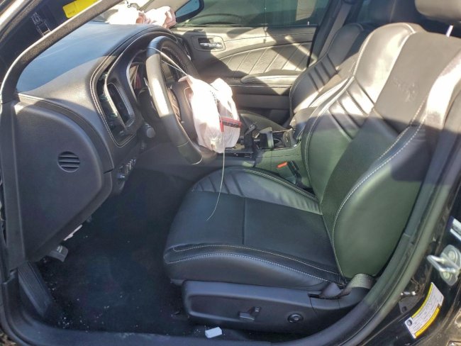 Salvage 2021 Dodge Charger Srt Hellcat in Black