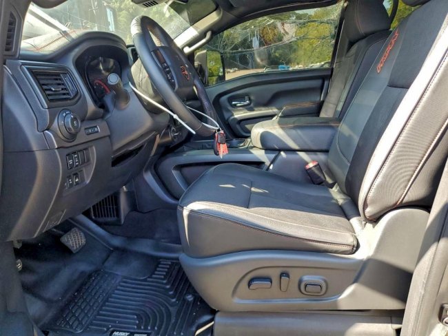 Salvage 2023 Nissan Titan Pro-4x in Gray