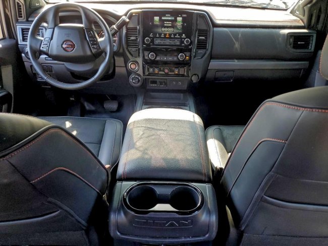 Salvage 2023 Nissan Titan Pro-4x in Gray