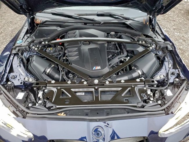 Salvage 2025 Bmw M4 Competition in Blue