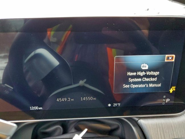 Salvage 2023 Mercedes-benz Eqs 450 4matic in Синий