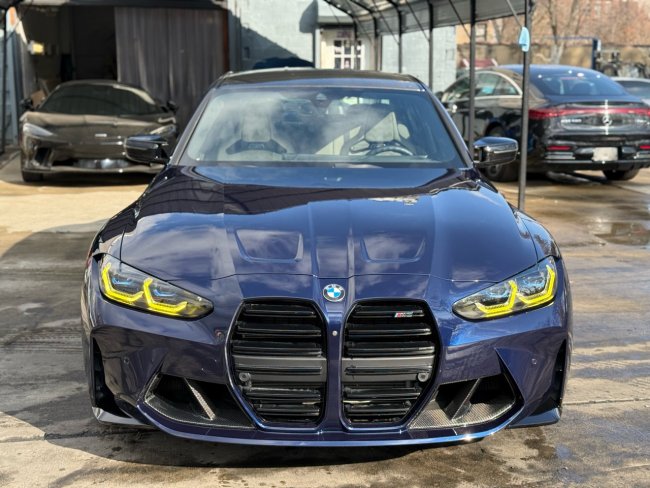 Salvage 2023 Bmw M3 Competition Xdrive in Синий