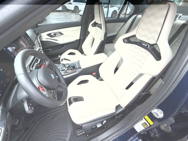 Salvage 2023 Bmw M3 Competition Xdrive in Синий
