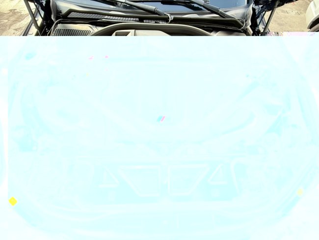 Salvage 2023 Bmw M3 Competition Xdrive in Синий