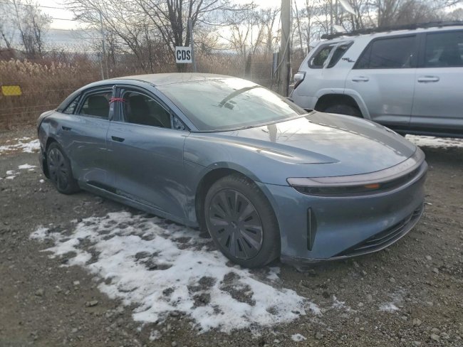 Salvage 2024 Lucid Motors Air  in Gray