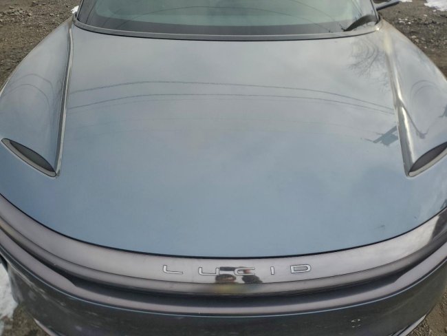 Salvage 2024 Lucid Motors Air  in Gray