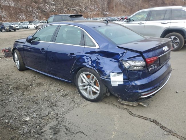 Salvage 2024 Audi A4 Premium 45 in Синий