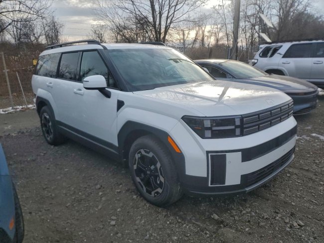 Salvage 2026 Hyundai Santa Fe Sel in Белый