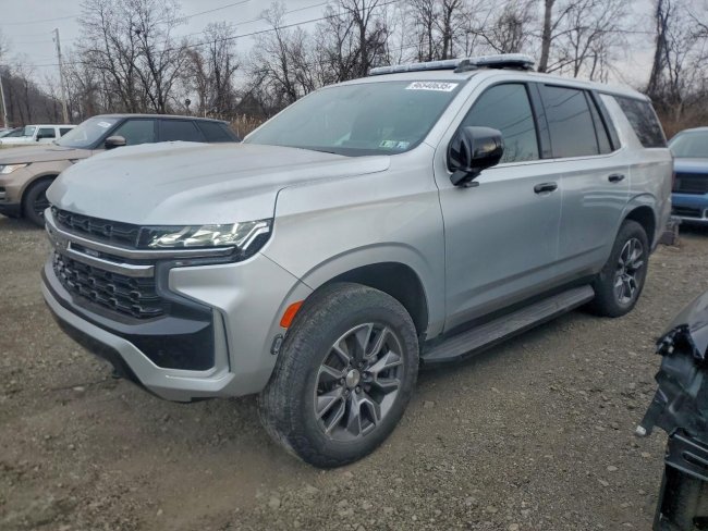 Salvage 2023 Chevrolet Tahoe  in Gray