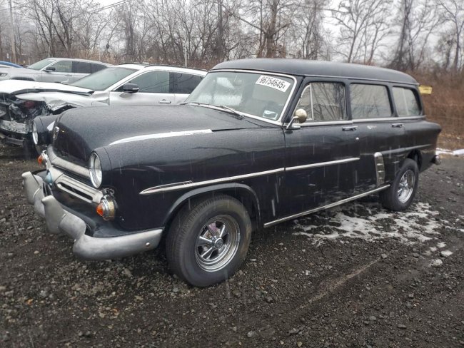 Salvage 1952 Ford Uk  in Черный