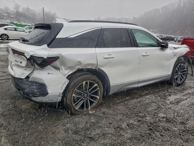 Salvage 2024 Acura Zdx A-spec in White