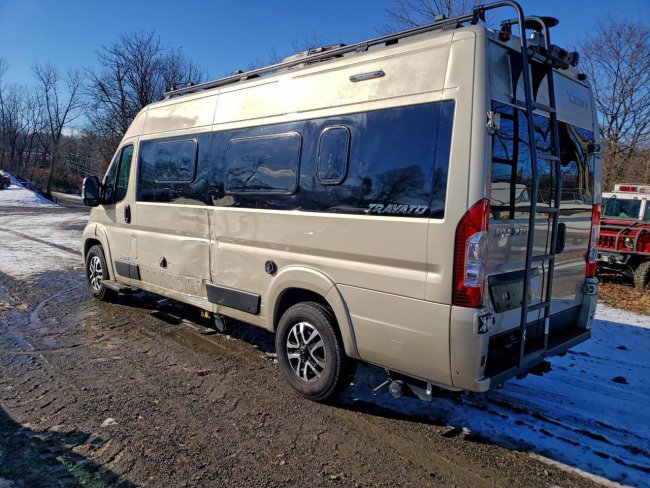 Salvage 2024 Winnebago Travato  in Gold