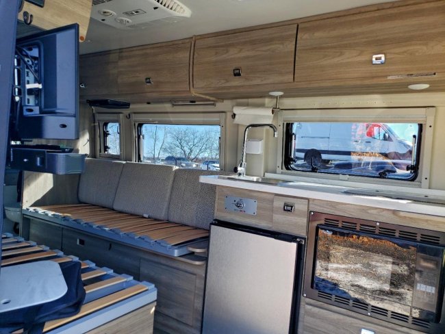 Salvage 2024 Winnebago Travato  in Gold